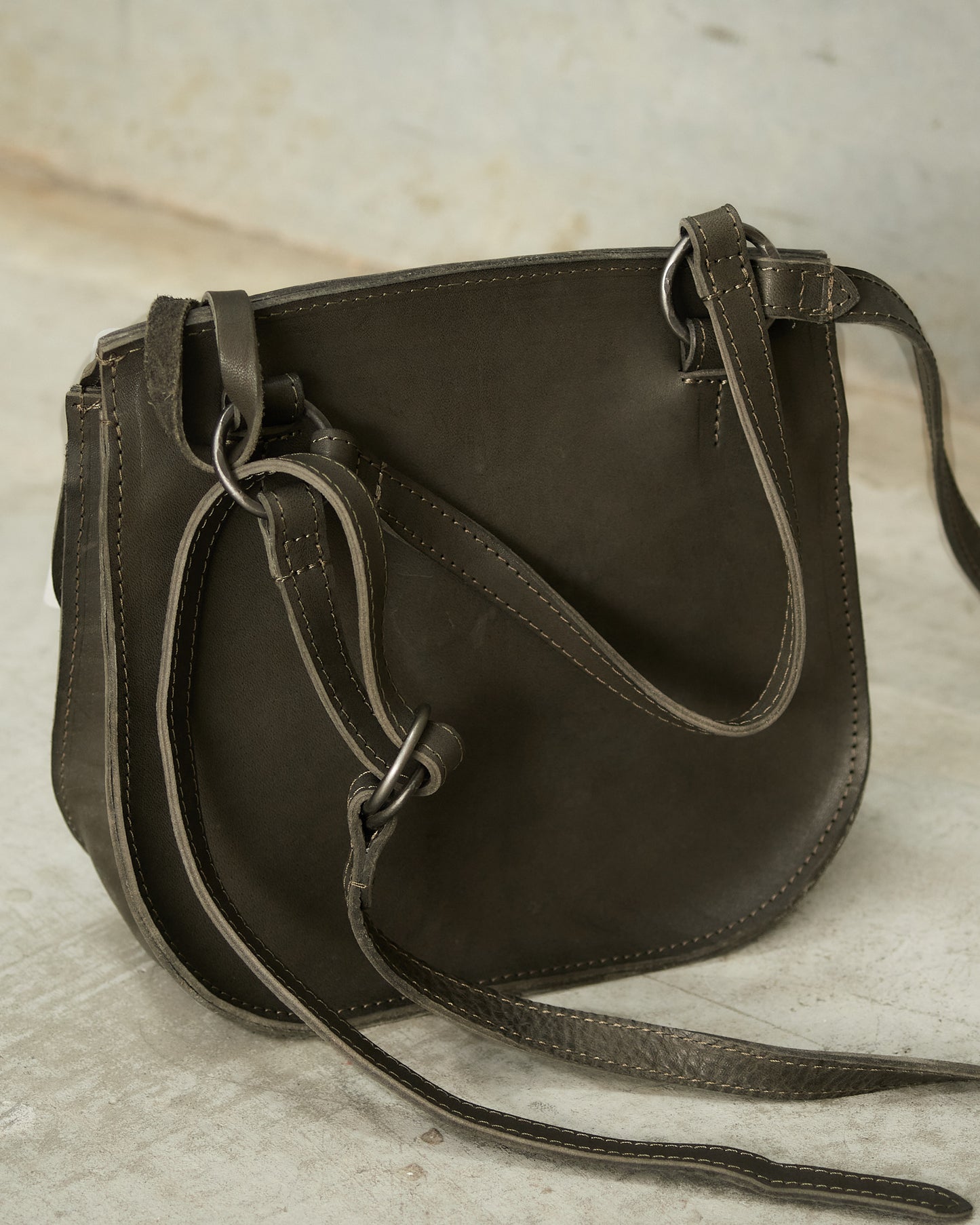 Onyx Culatta Small Luna Crossbody Bag