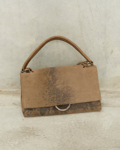 Silt Reverse Leather Shoulder M Bag