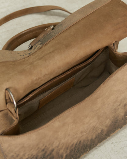 Silt Reverse Leather Shoulder M Bag