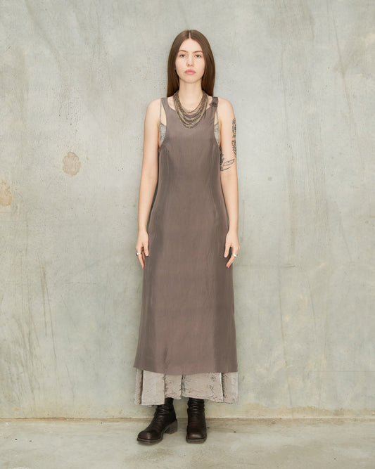 Greige Layered Dress