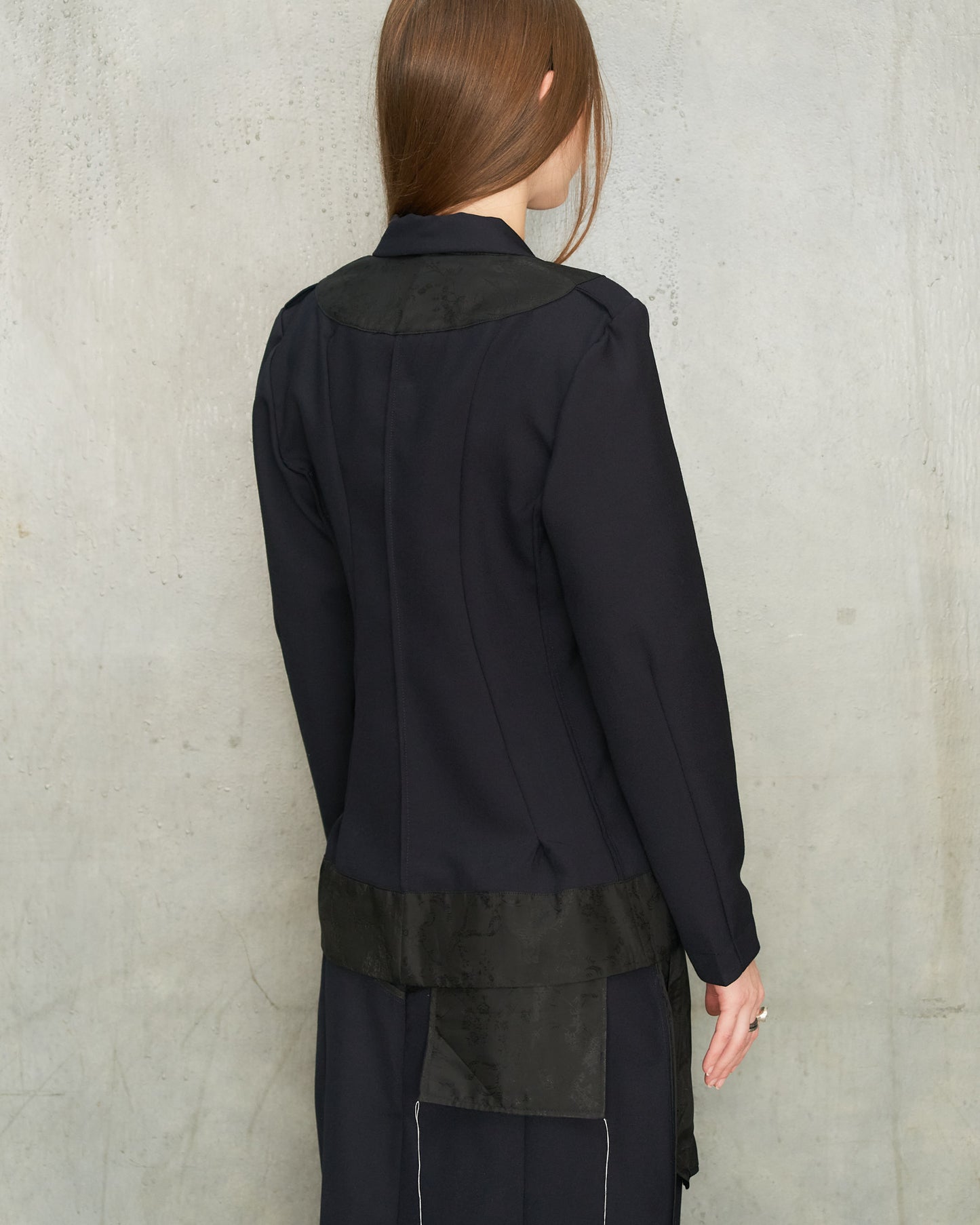 Navy Reversed Blazer