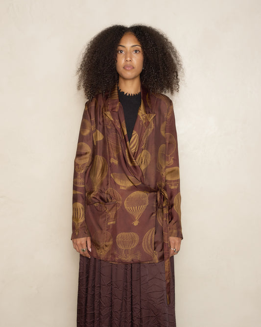 Khloe Balloon Print Jacket