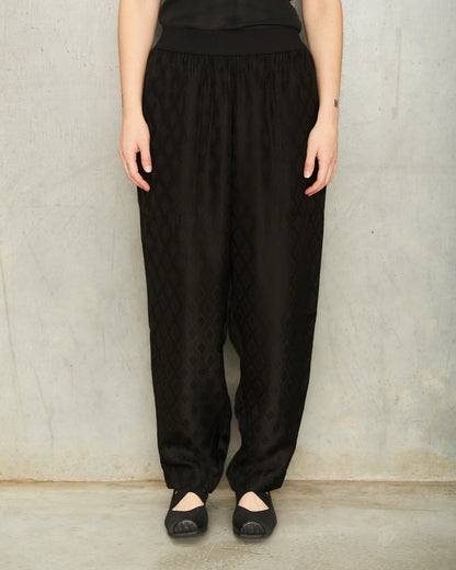 Black Ankara Palmer Pants
