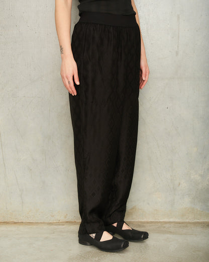 Black Ankara Palmer Pants