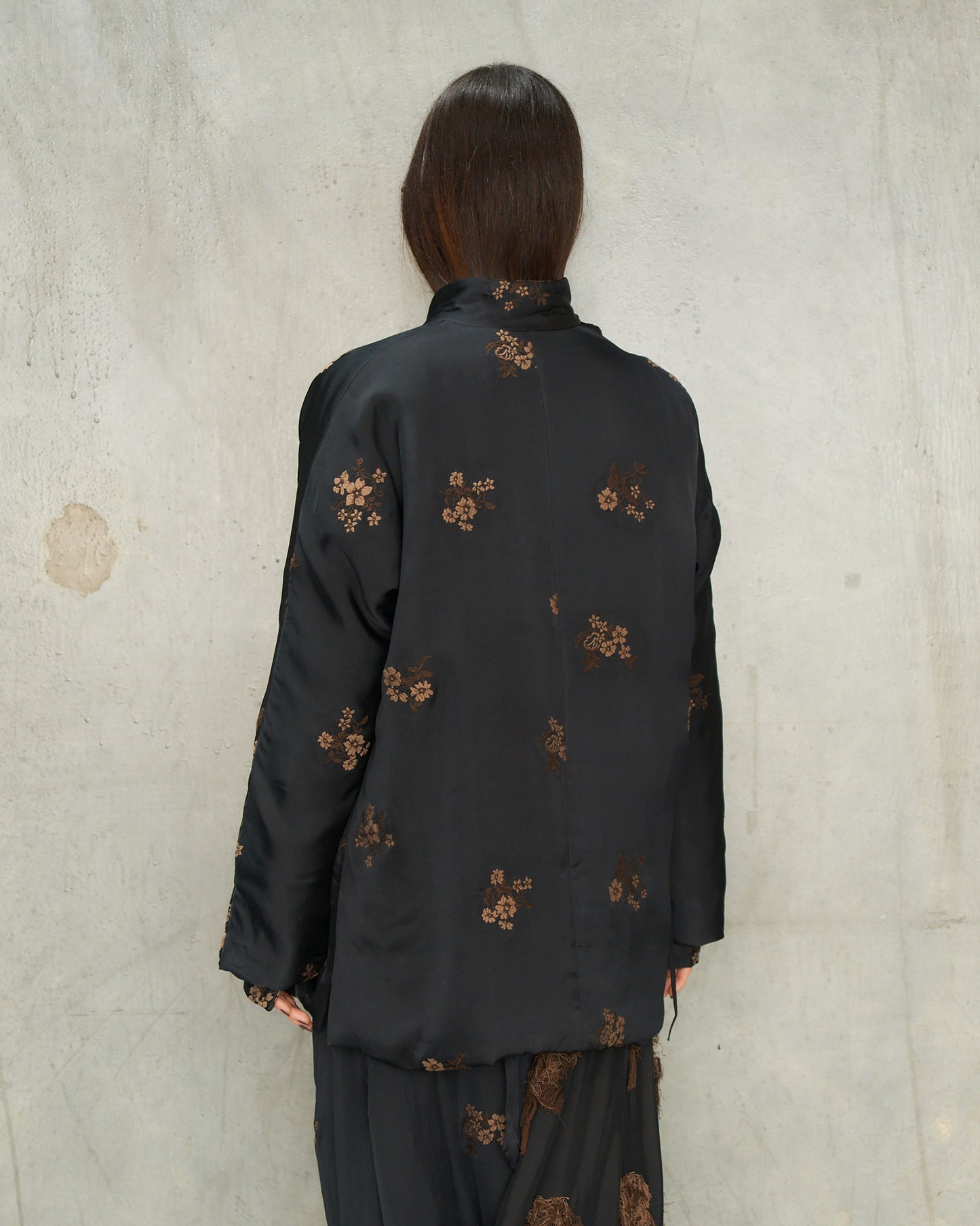 Black Embroidery Emma Jacket