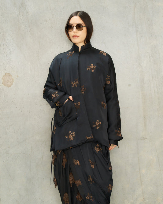 Black Embroidery Emma Jacket