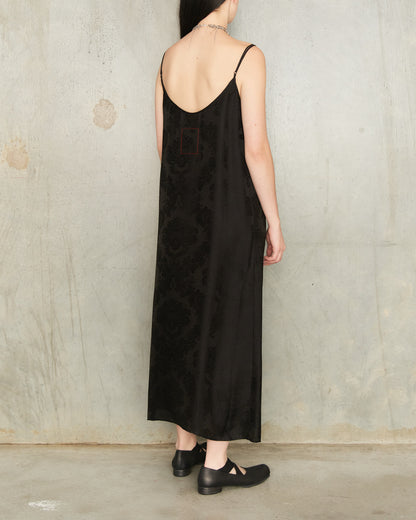 Black Floral Anaya Dress