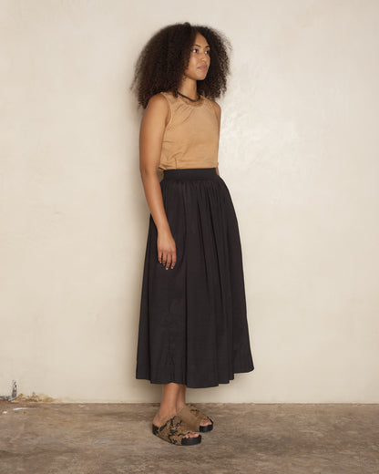 Black Gillian Skirt