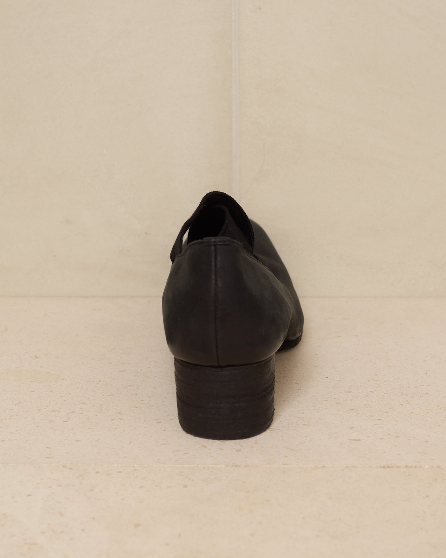 Black High Heel Ballet Shoes