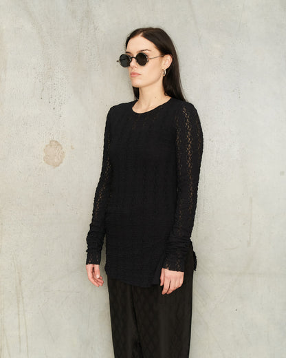 Black Lace Teresa Top