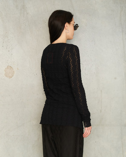 Black Lace Teresa Top