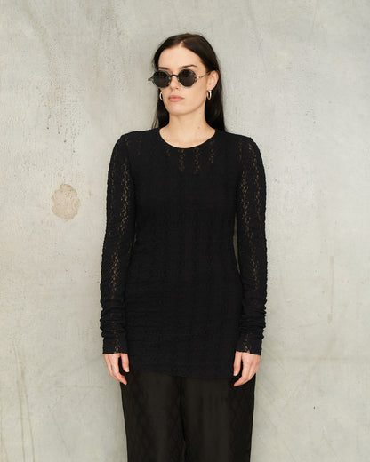 Black Lace Teresa Top