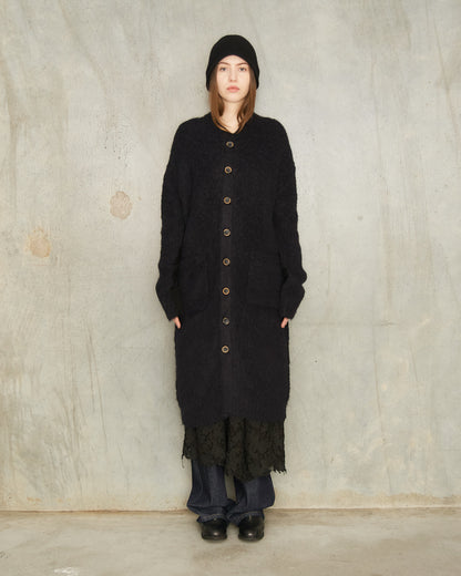 Black Long Cardigan
