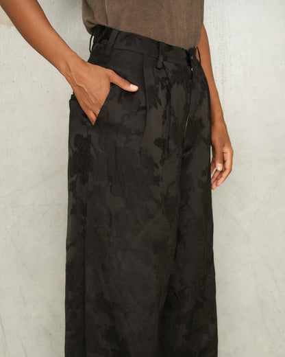 Black Polky Pants
