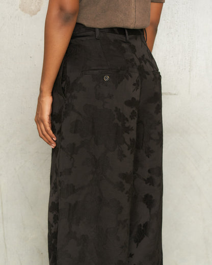 Black Polky Pants