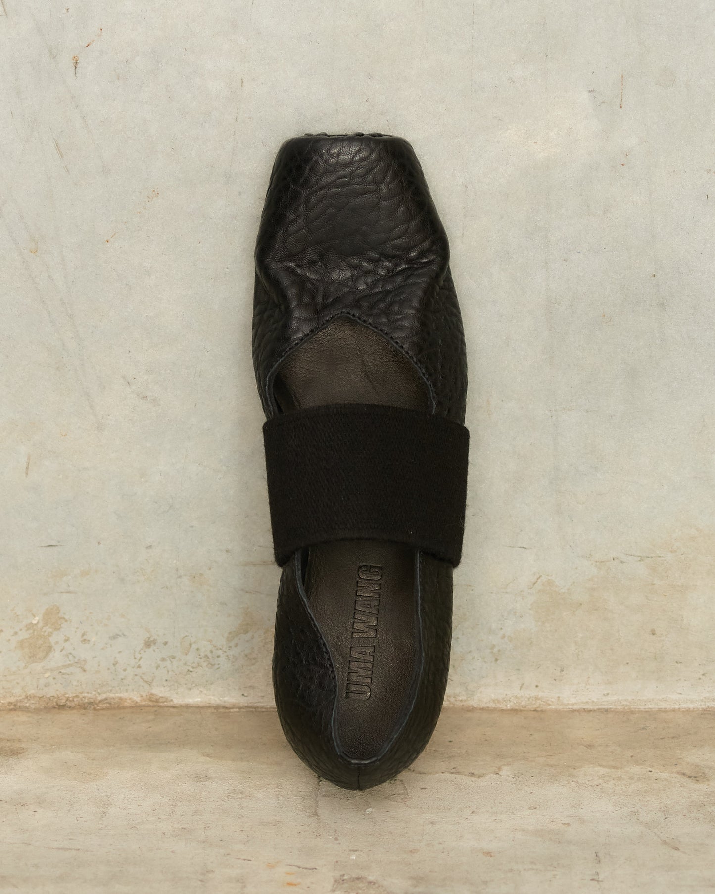 Black Strap Ballet Shoes