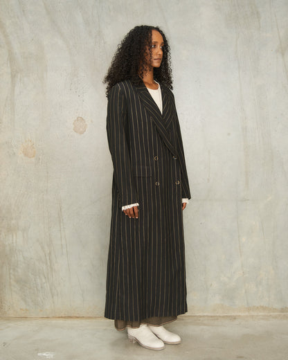 Black And Mustard Camelot Coat