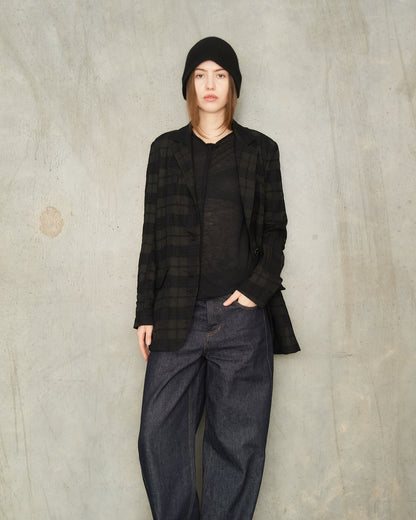 Black Wool Bucket Hat