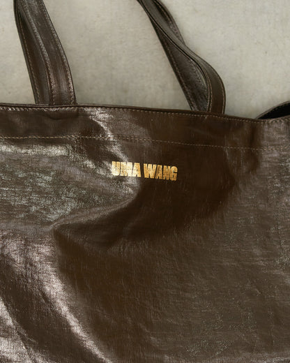 Dark Brown Big Shopping Bag
