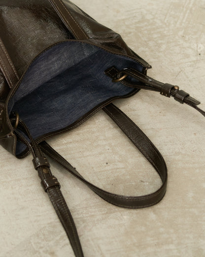 Dark Brown Medium Case Bag