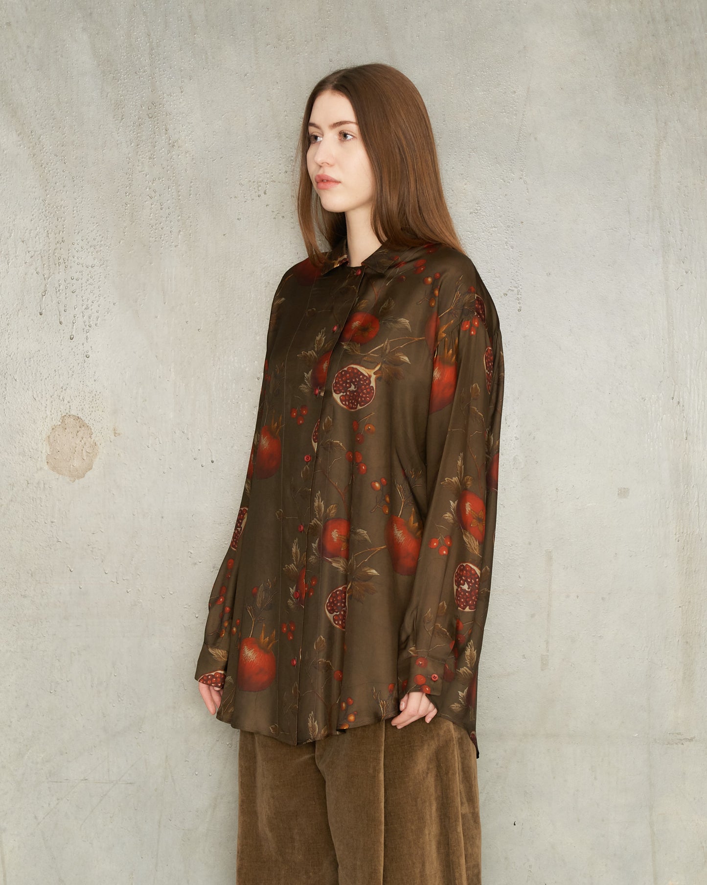 Brown Pomegranate Tyesha Top