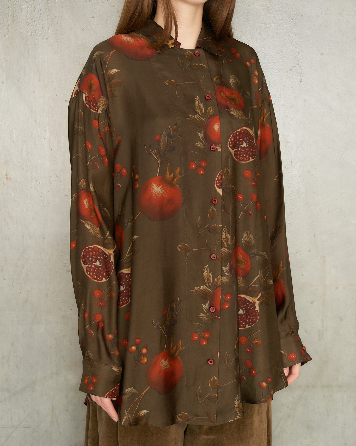 Brown Pomegranate Tyesha Top