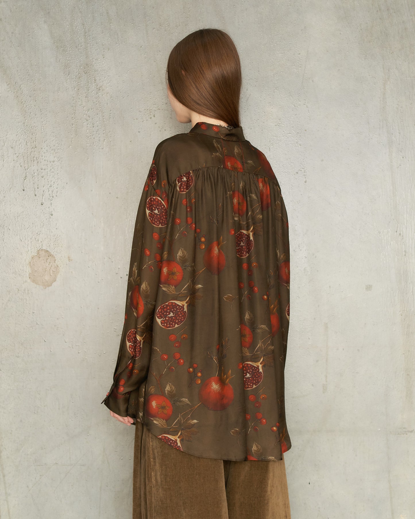 Brown Pomegranate Tyesha Top