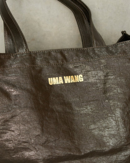 Dark Brown Small Shopping Bag