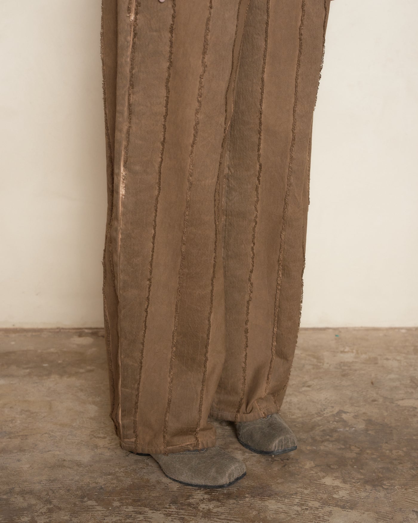 Brown Stripe Phyllis Trousers