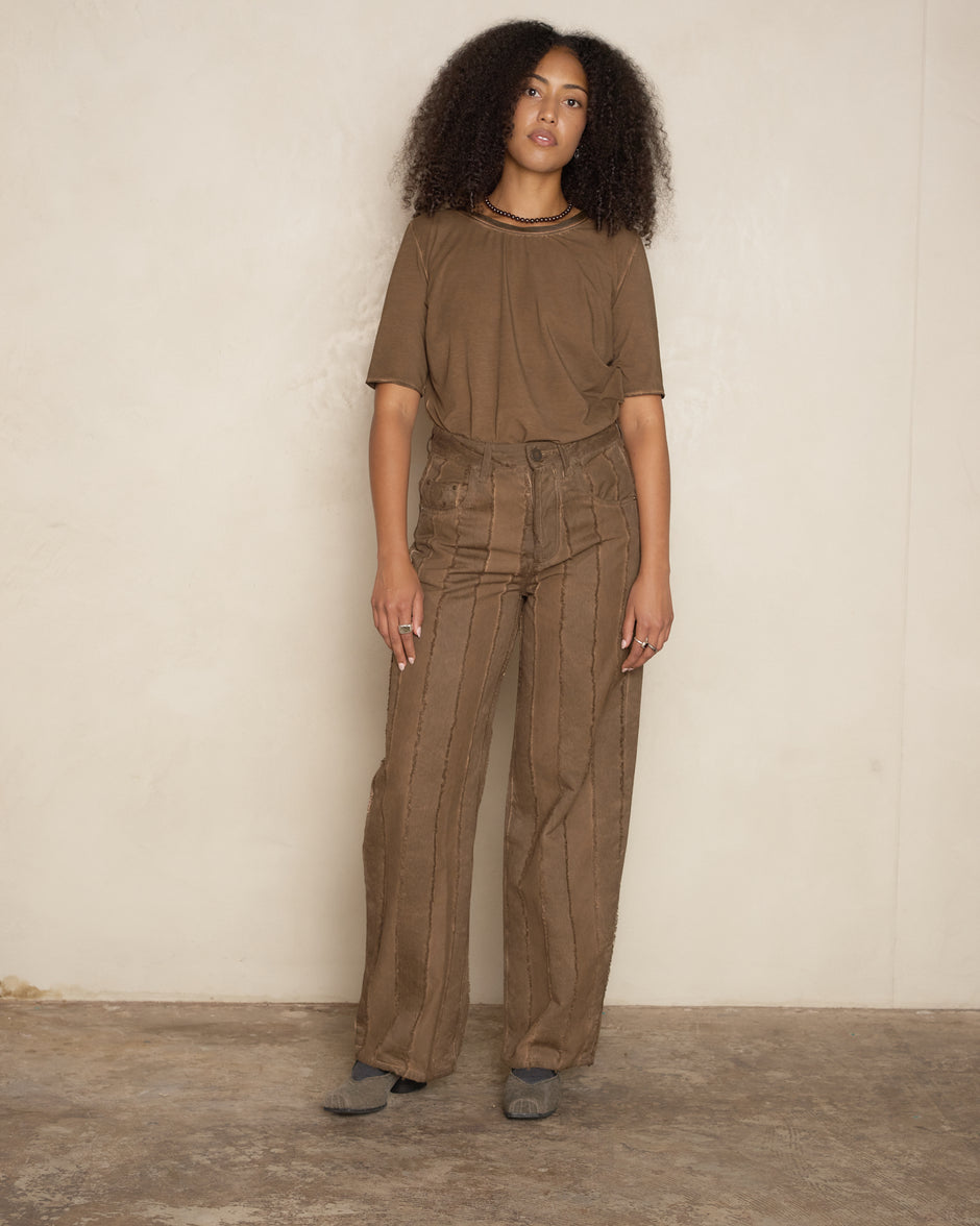 Uma Wang Women's Pants Phyllis Brown main image 1