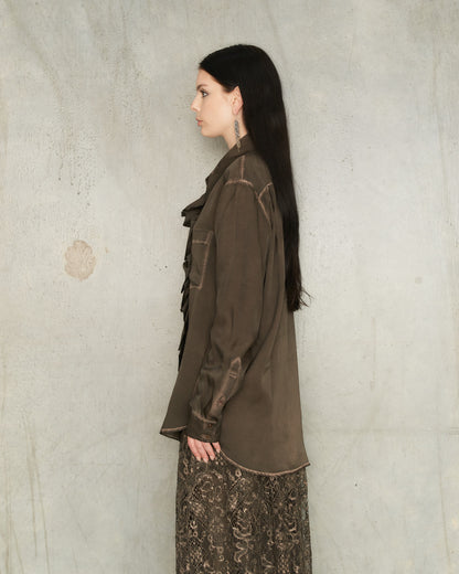 Dark Brown Trella Top