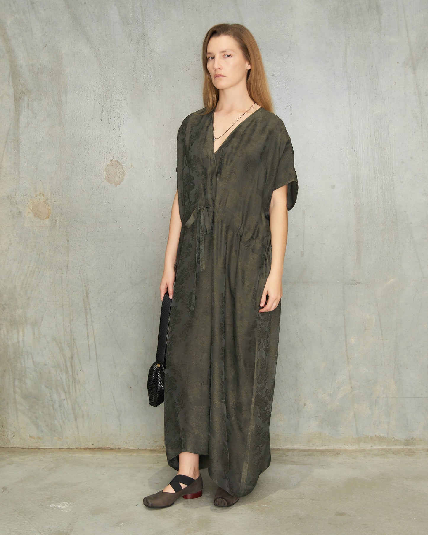 Dark Green Zagros Acre Dress