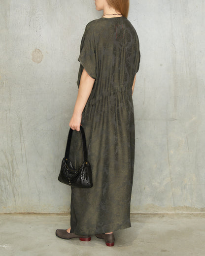 Dark Green Zagros Acre Dress