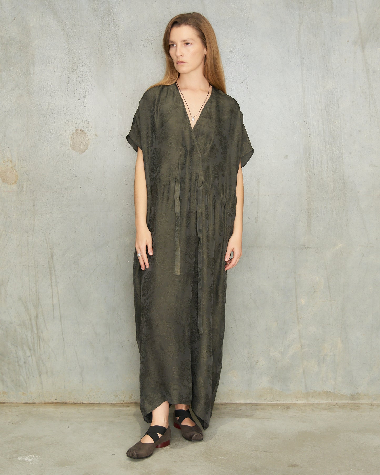 Dark Green Zagros Acre Dress