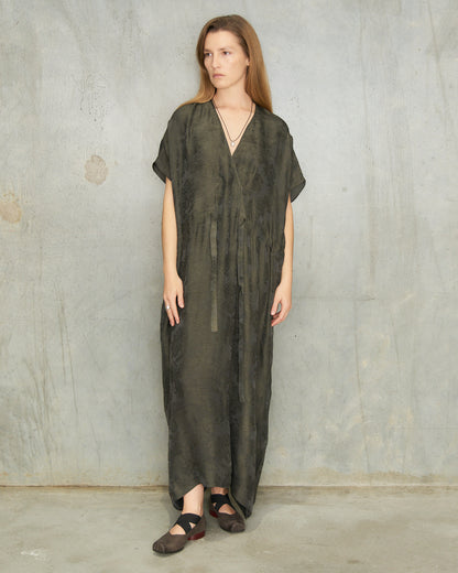 Dark Green Zagros Acre Dress