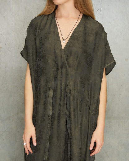 Dark Green Zagros Acre Dress