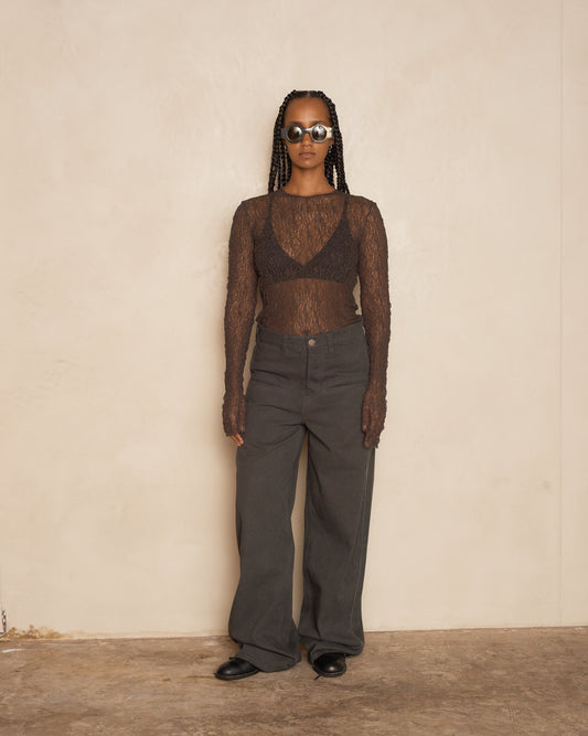 Dark Grey Ball Pants