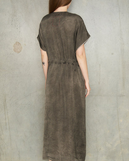 Dark Grey Dyed Acre Dress