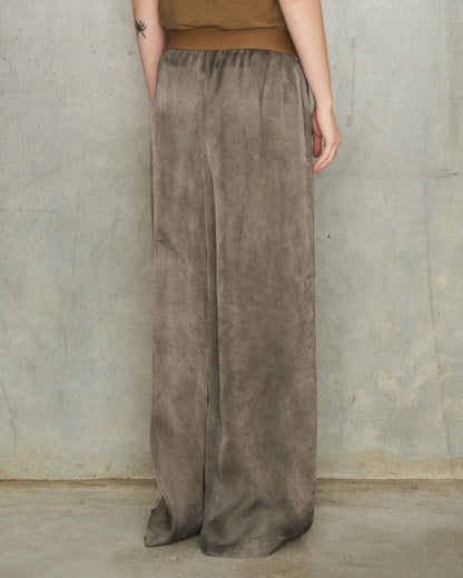 Dark Grey Dyed Pansy Pants