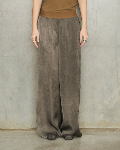 Dark Grey Dyed Pansy Pants