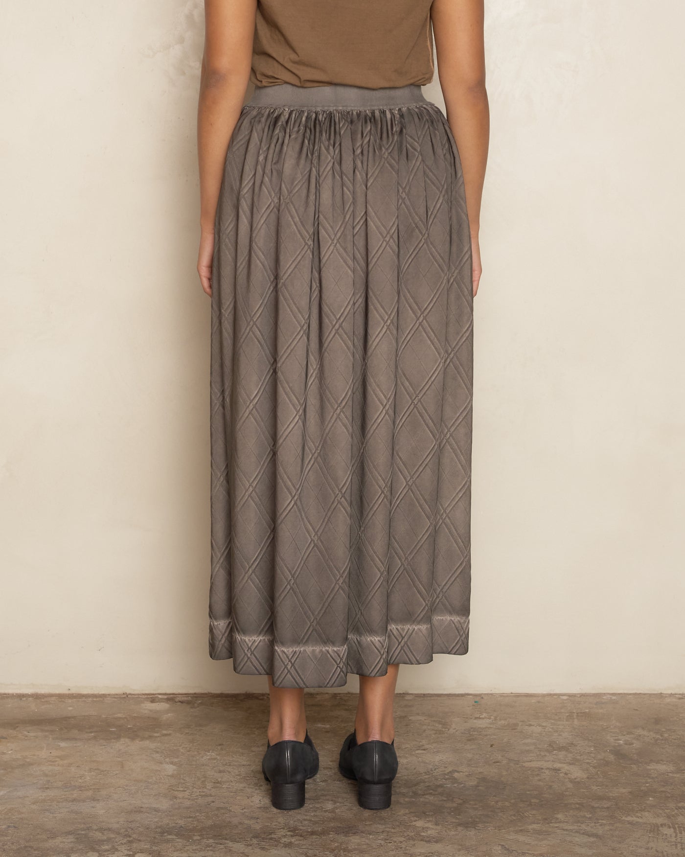 Grey Brown Gillian Skirt