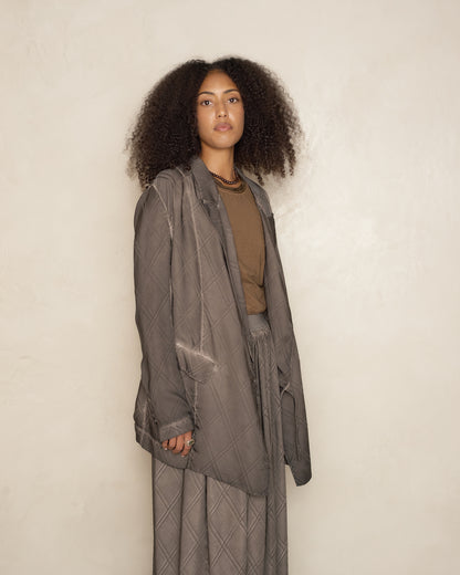 Grey Brown Khloe Jacket
