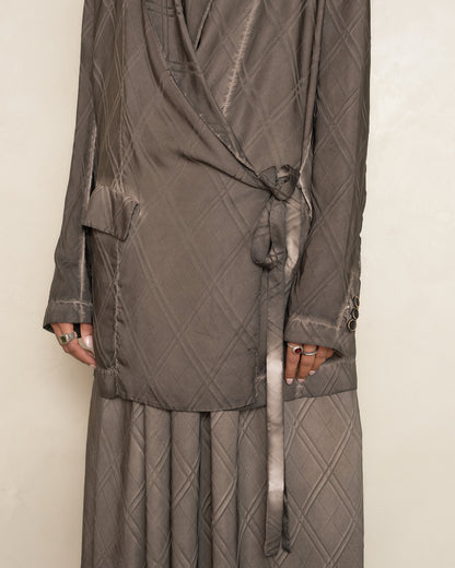 Grey Brown Khloe Jacket