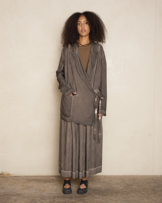 Grey Brown Khloe Jacket