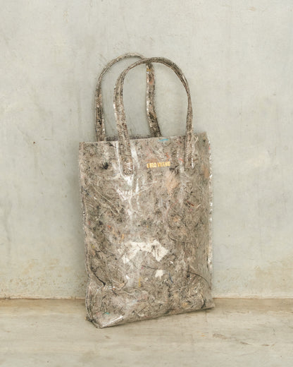 Grey Brown Medium Case Bag