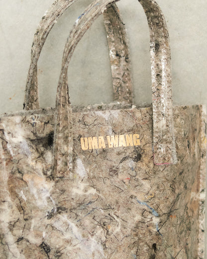 Grey Brown Small Case Bag