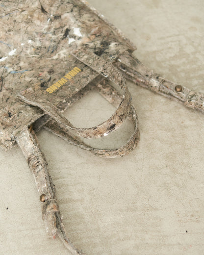 Grey Brown Small Case Bag