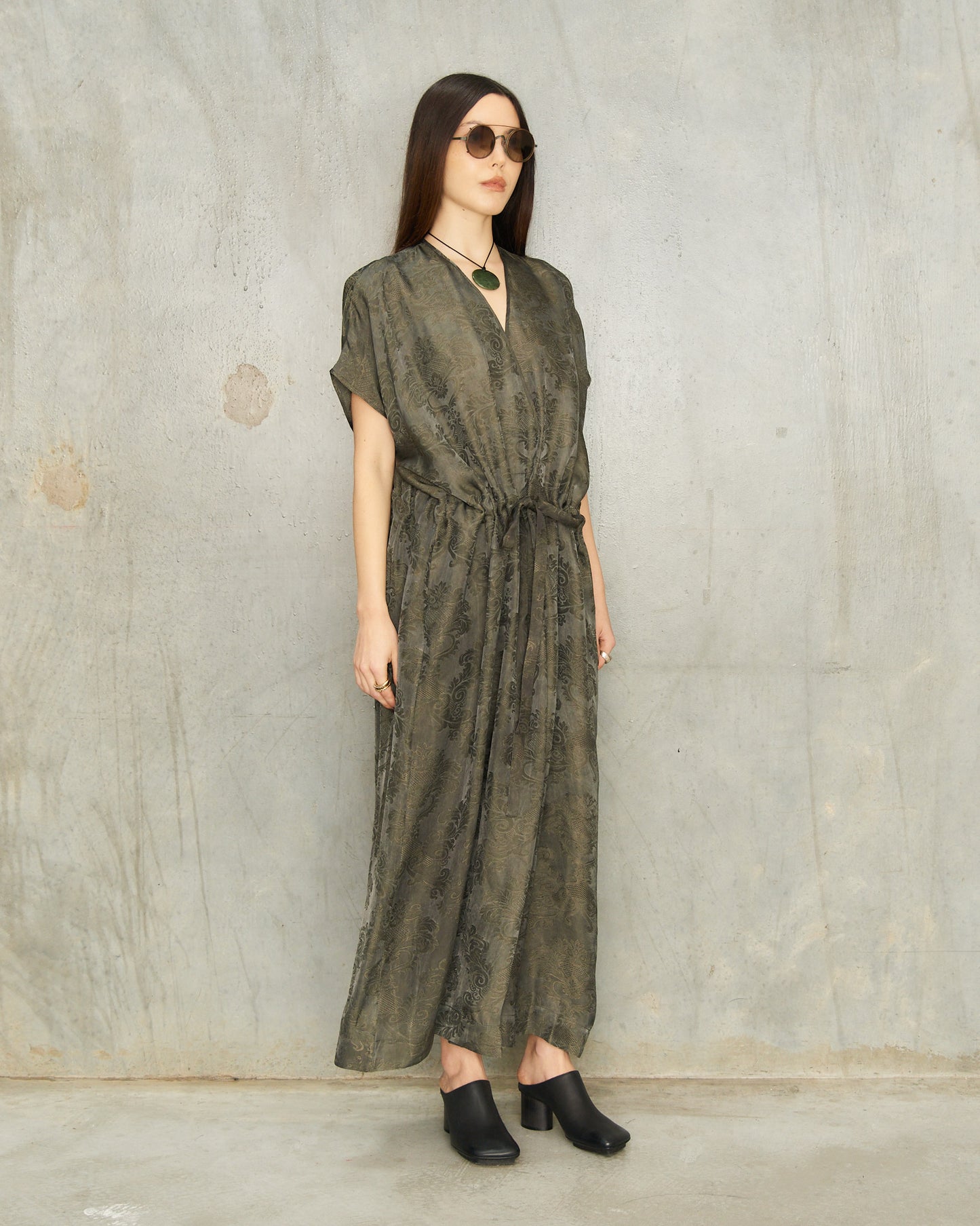 Grey Zagros Acre Dress