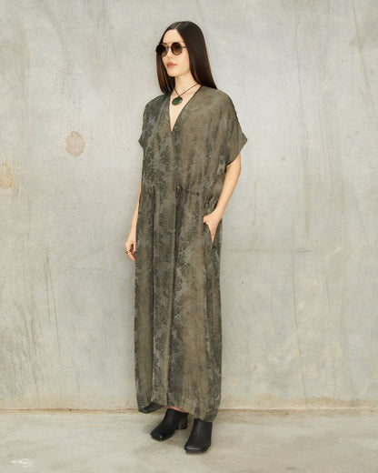 Grey Zagros Acre Dress