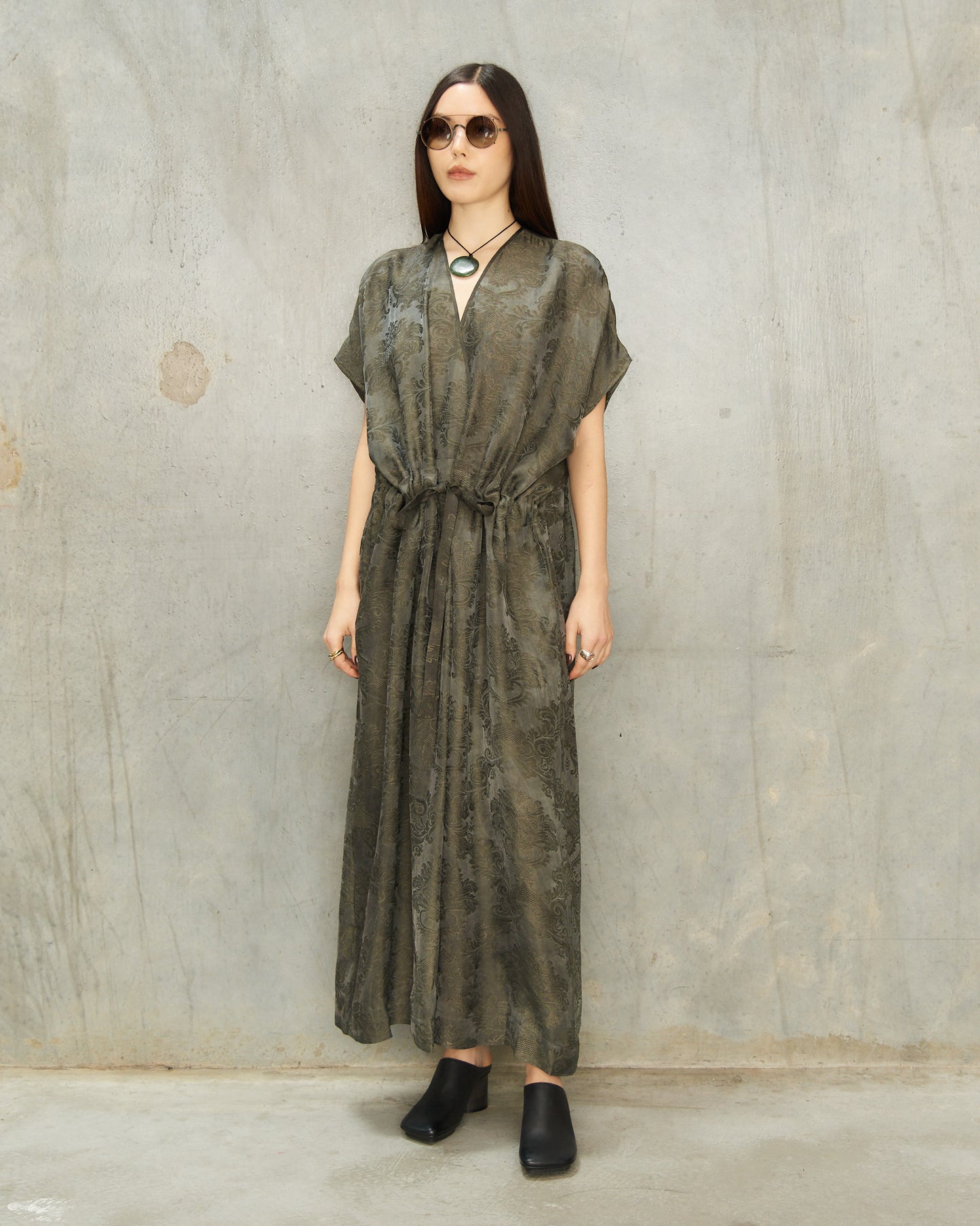 Grey Zagros Acre Dress
